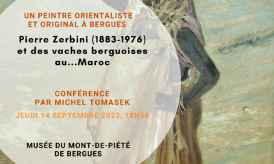 Conférence : Pierre Zerbini (1883-1976), peintre orientaliste par Michel Tomasek