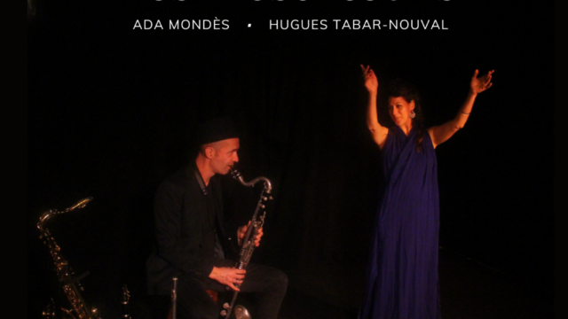Les déserteurs, affiche de spectacle avec Ada Mondès et Hugues Tabar-Nouval